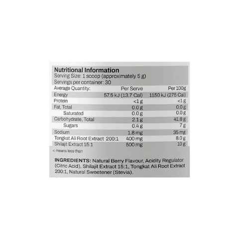 ATP Science Tongkat + Shilajit