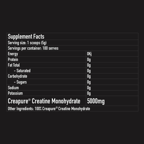 NuEra Crea1 Creatine Monohydrate Creapure