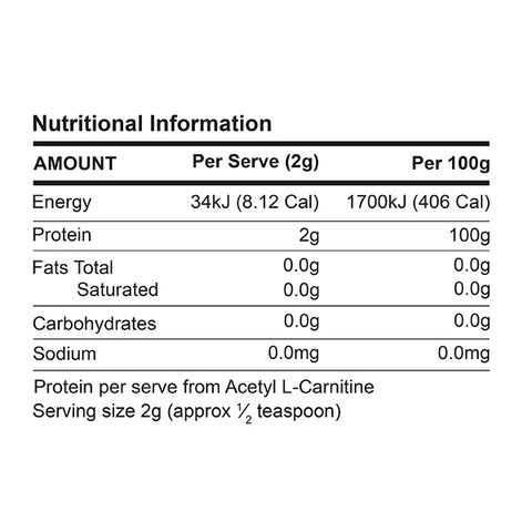 ATP Science Acetly L-Carnitine