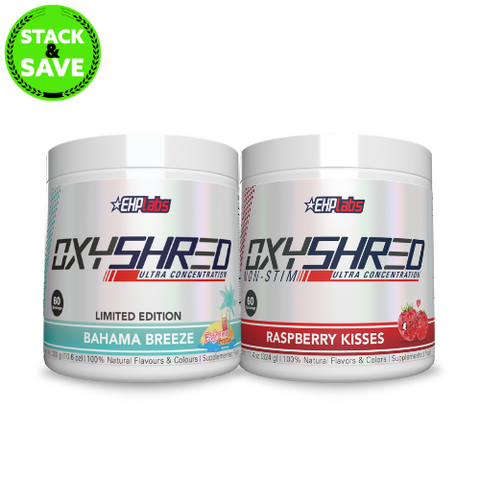 EHPLabs Oxyshred + Oxyshred Non-Stim Stack