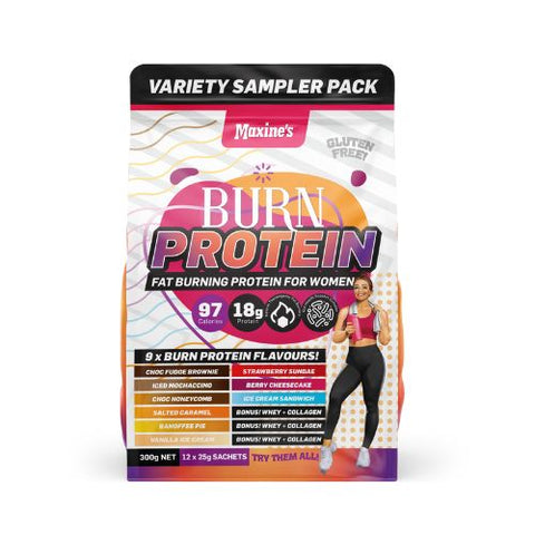 Maxine's Burn Protein Variety Sample Pack